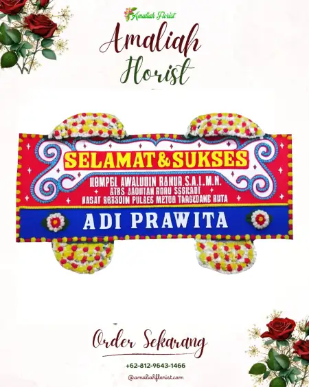 Papan Bunga Ucapan Selamat Sukamulia