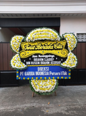 Papan Bunga Duka di Sukamulia
