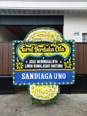 Papan Bunga Duka di Sukamulia