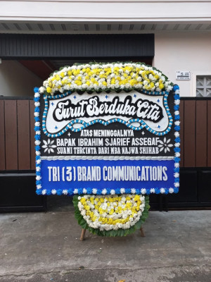 Papan Bunga Duka di Sukamulia